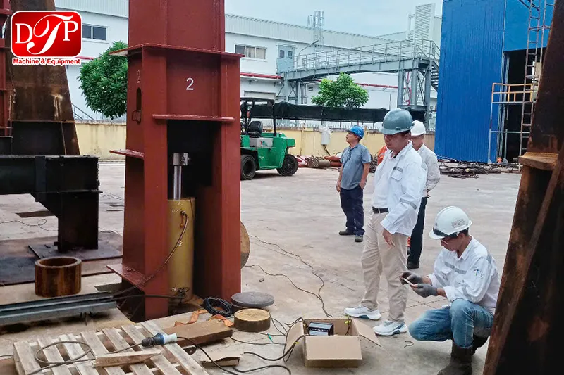 BÀN GIAO THÀNH CÔNG THIẾT BỊ LOADCELL 2000 TẤN CHO CÔNG TY CỔ PHẦN HUY MINH