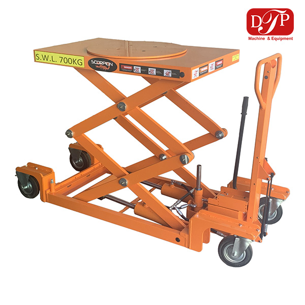 KÍCH KHÍ NÉN BẢO DƯỠNG XE TẢI NẶNG SCORPION BPJ-3