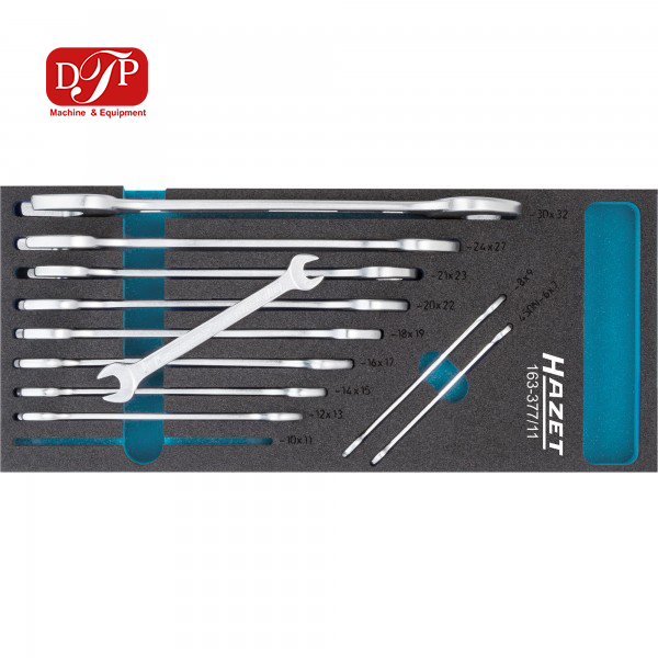 BỘ CỜ LÊ 2 ĐẦU HỞ HAZET 163-377/11