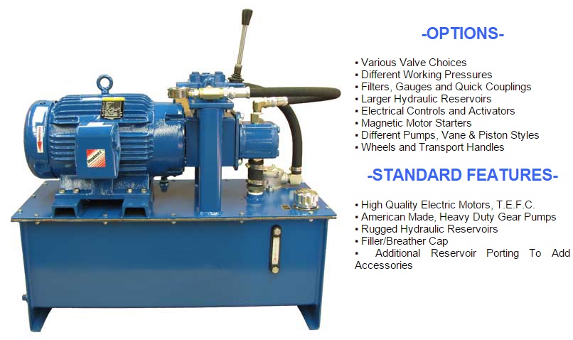 BỘ NGUỒN THỦY LỰC 15HP