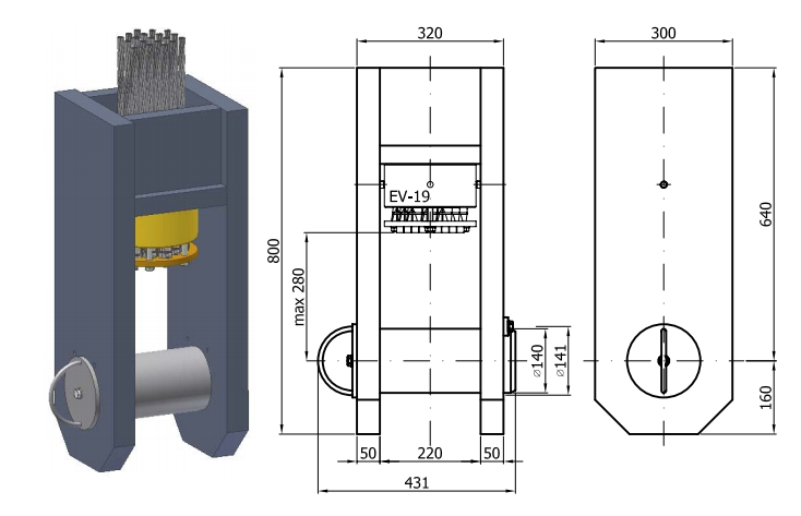 connecting piece CP-200