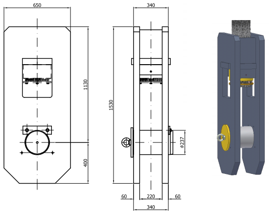 connecting piece CP-400