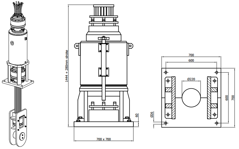 strand jack 300 tan