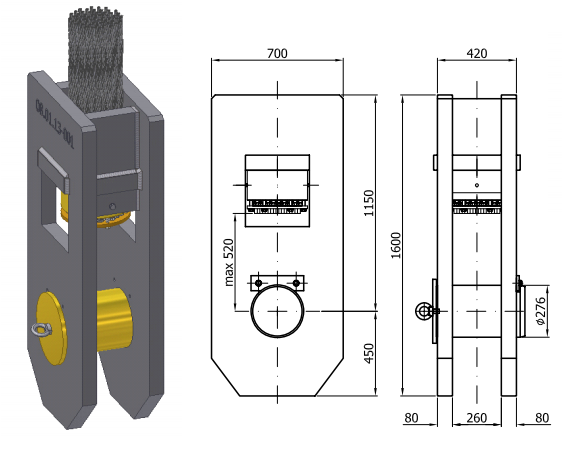 STRAND JACK 600 TẤN